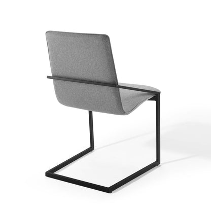 Pitch Upholstered Fabric Dining Armchair