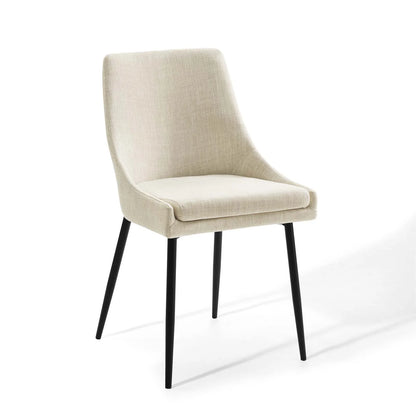 Viscount Upholstered Fabric Dining Chairs - Set of 2