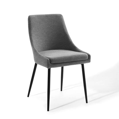 Viscount Upholstered Fabric Dining Chairs - Set of 2