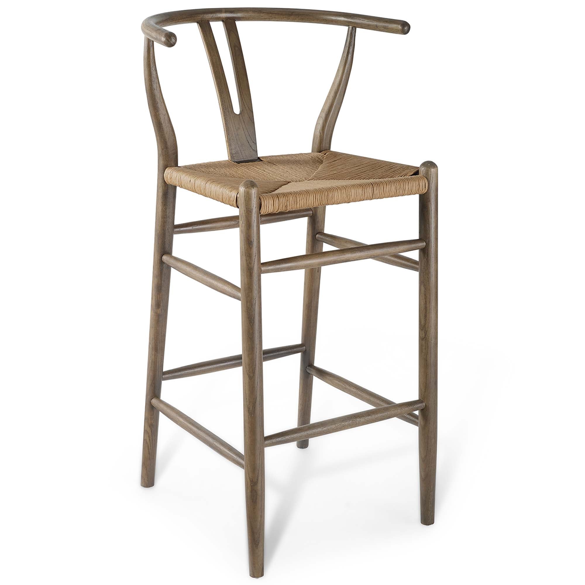 Amish Wood Bar Stool