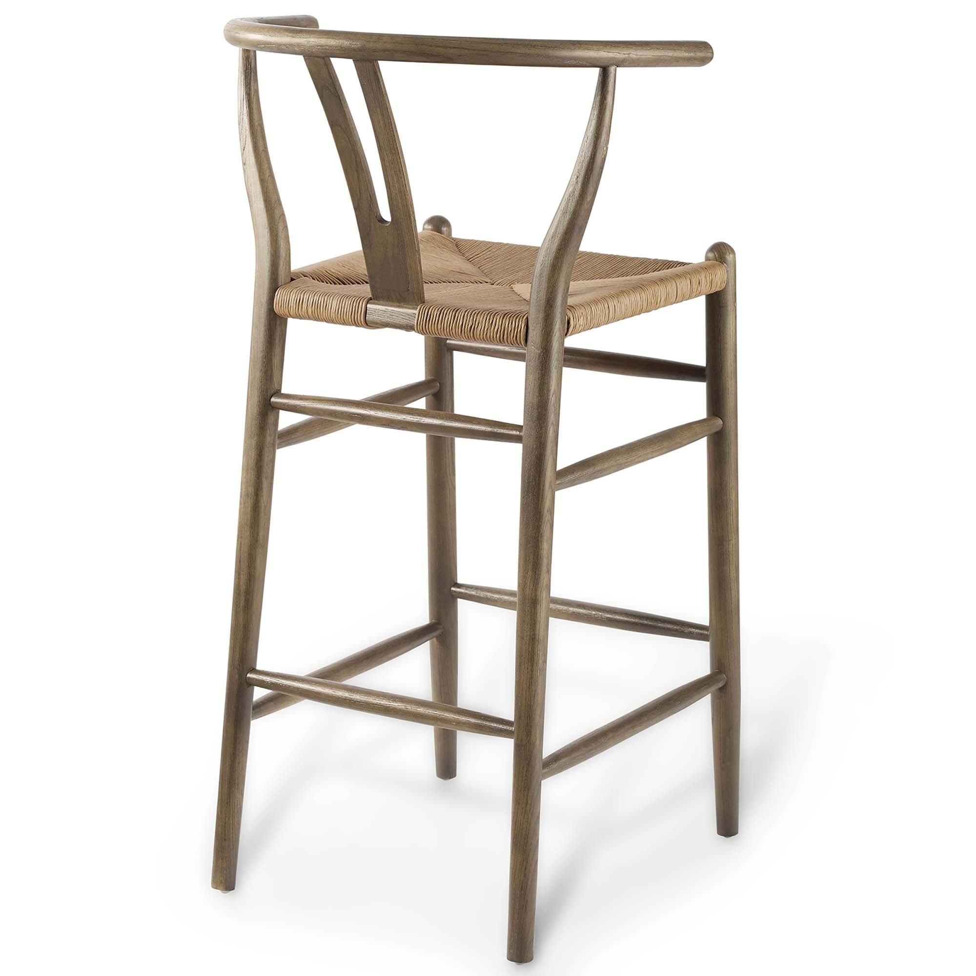 Amish Wood Bar Stool