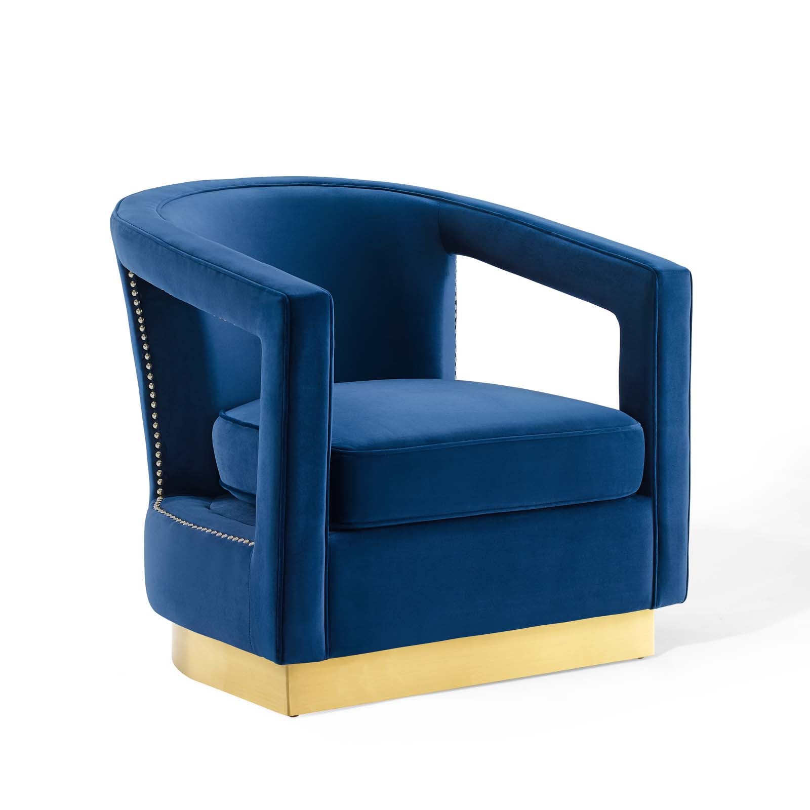 Frolick Performance Velvet Armchair