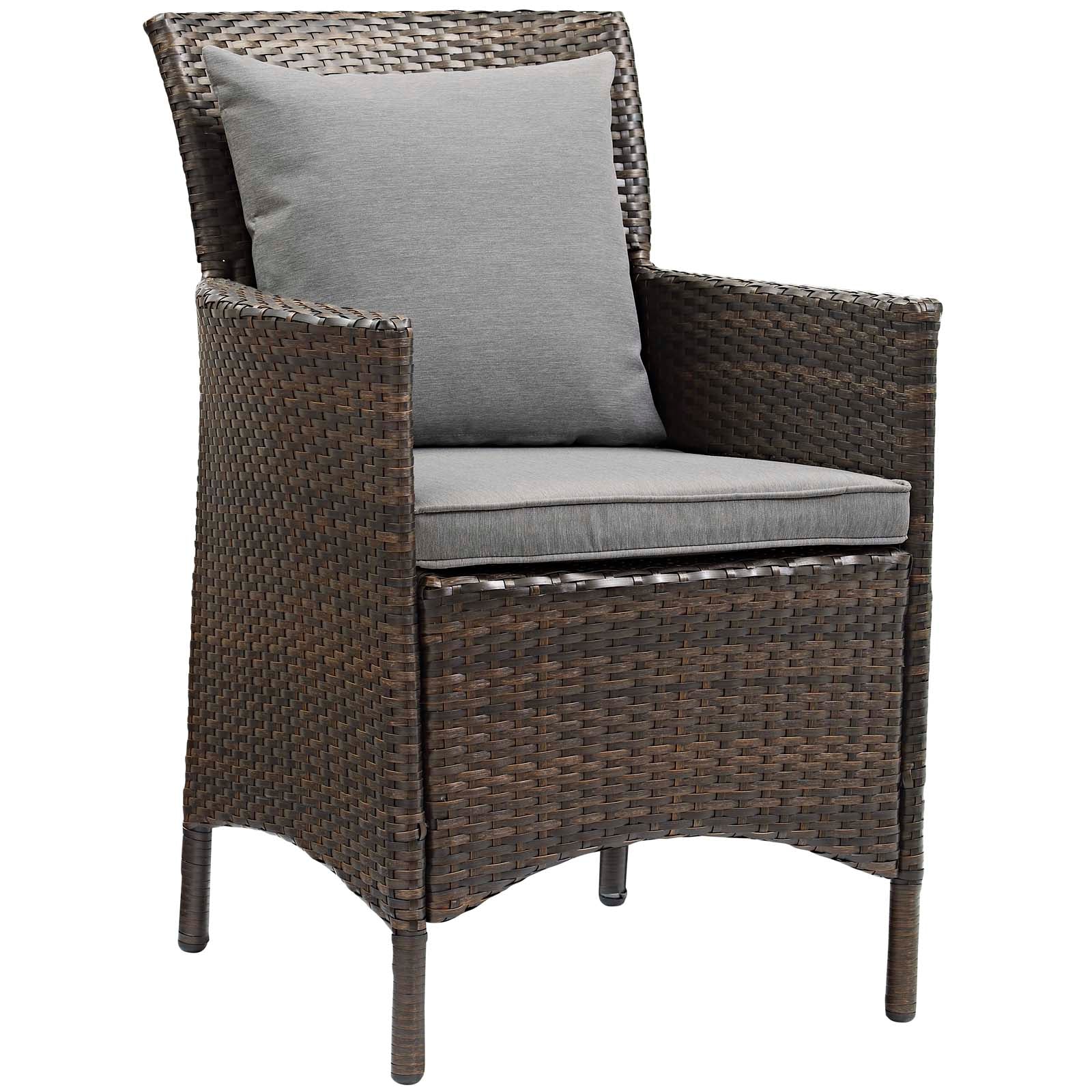 Conduit 5 Piece Outdoor Patio Wicker Rattan Set