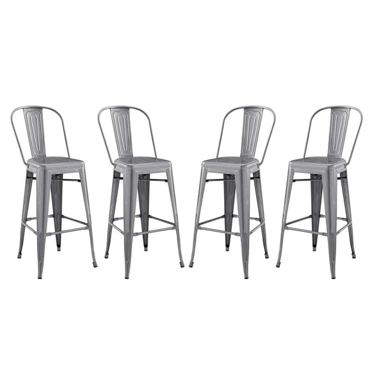 Promenade Bar Side Stool Set of 4