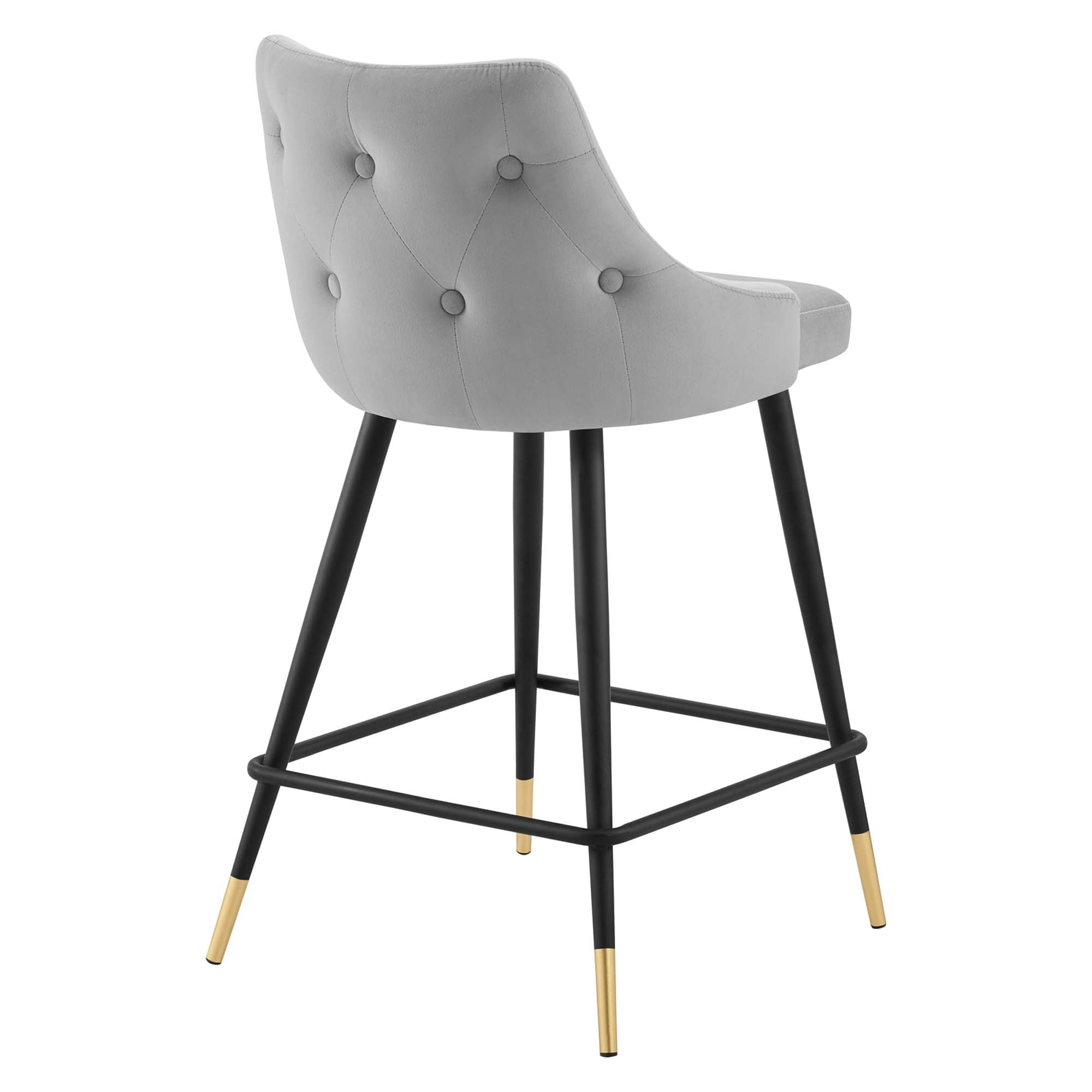 Adorn Performance Velvet Counter Stool