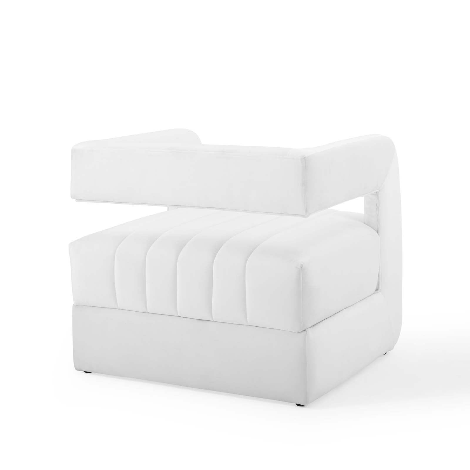 Range Tufted Performance Velvet Accent Armchair