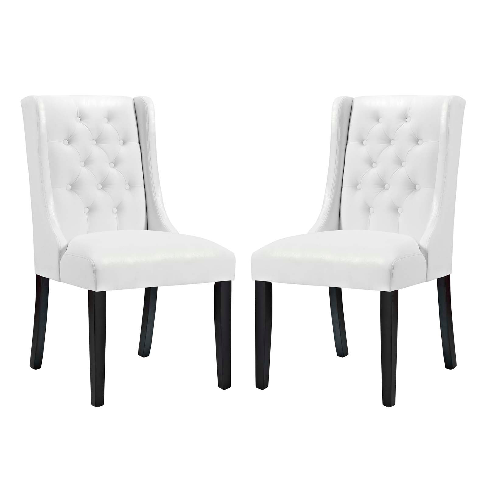 Baronet Dining Chair Vinyl Set of 2