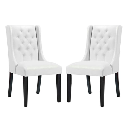 Baronet Dining Chair Vinyl Set of 2