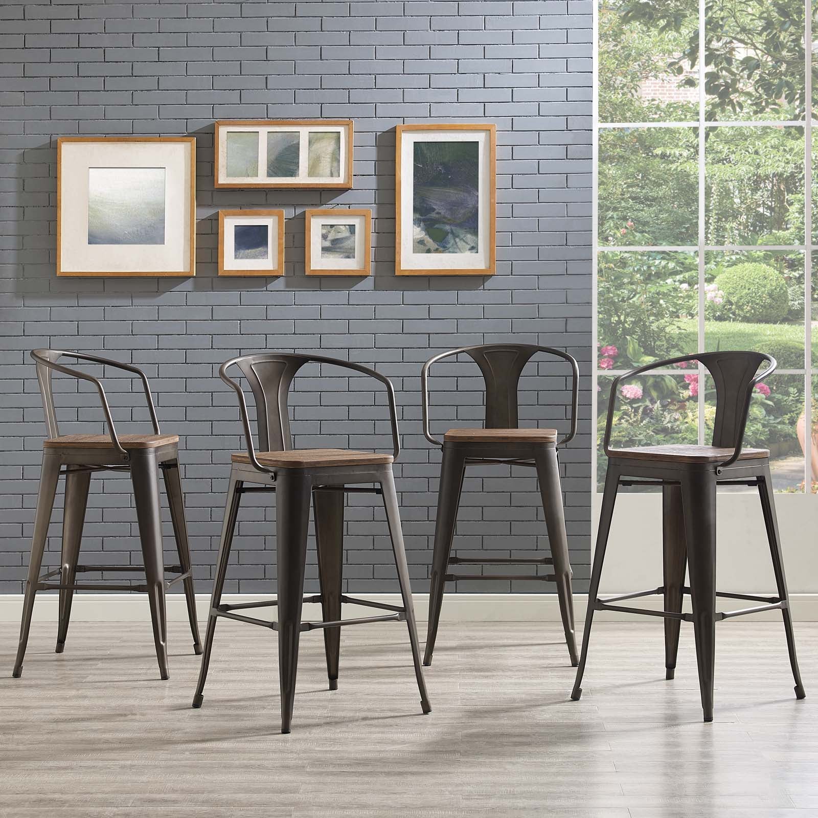 Promenade Bar Stool Set of 4