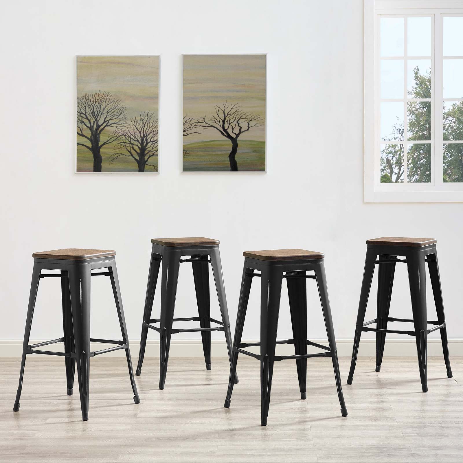 Promenade Bar Stool Set of 4