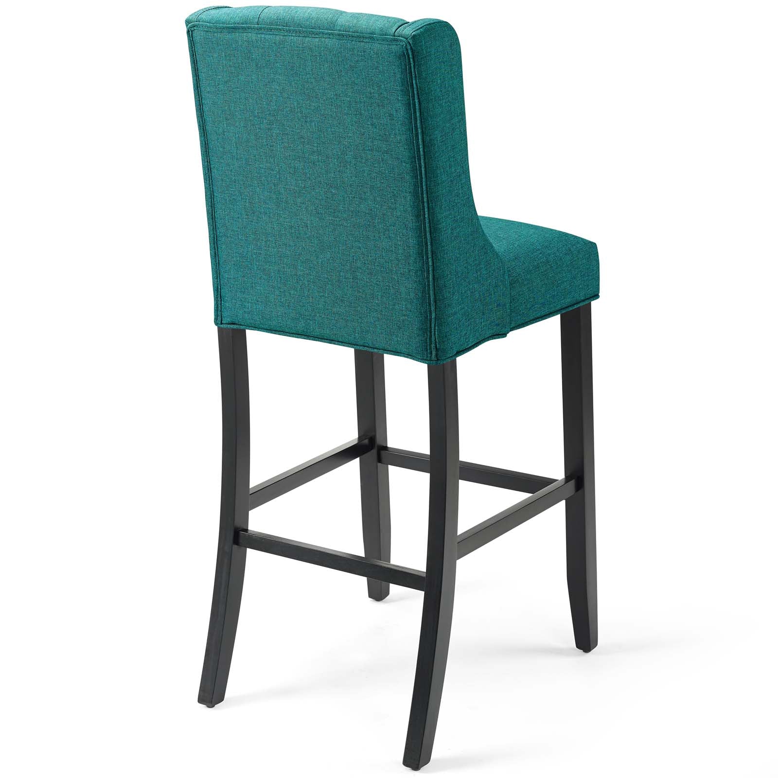 Baronet Bar Stool Upholstered Fabric Set of 2