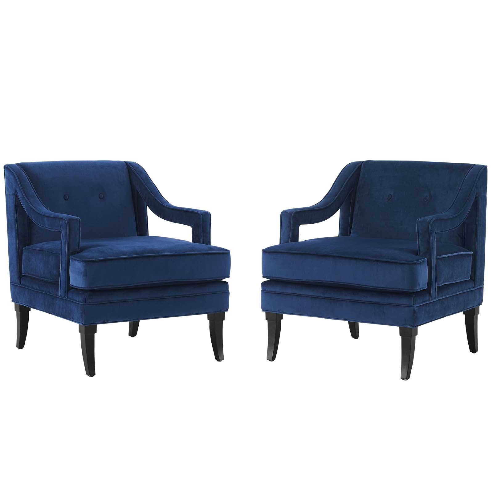 Concur Living Room Set Performance Velvet Set of 2