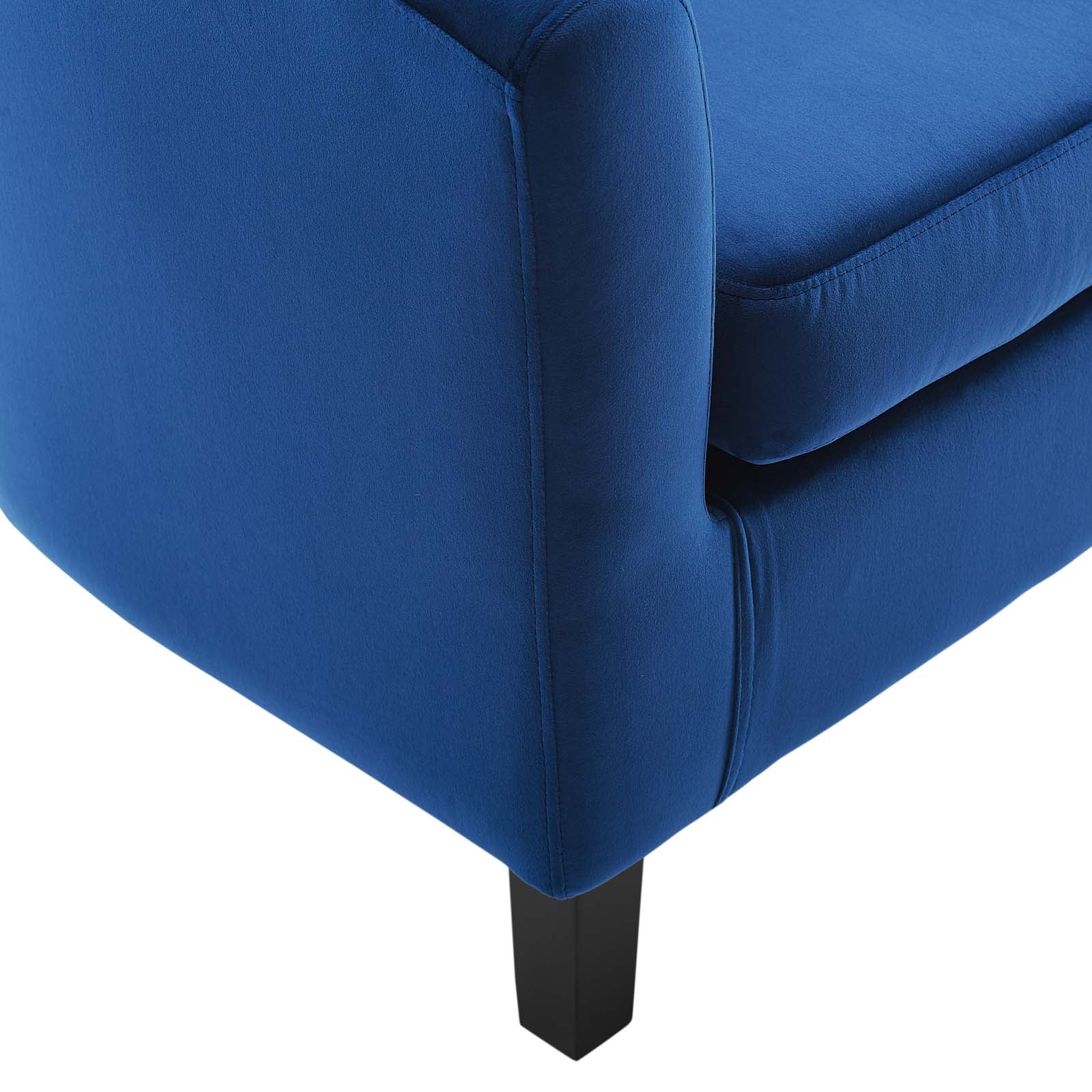 Prospect Performance Velvet Armchair