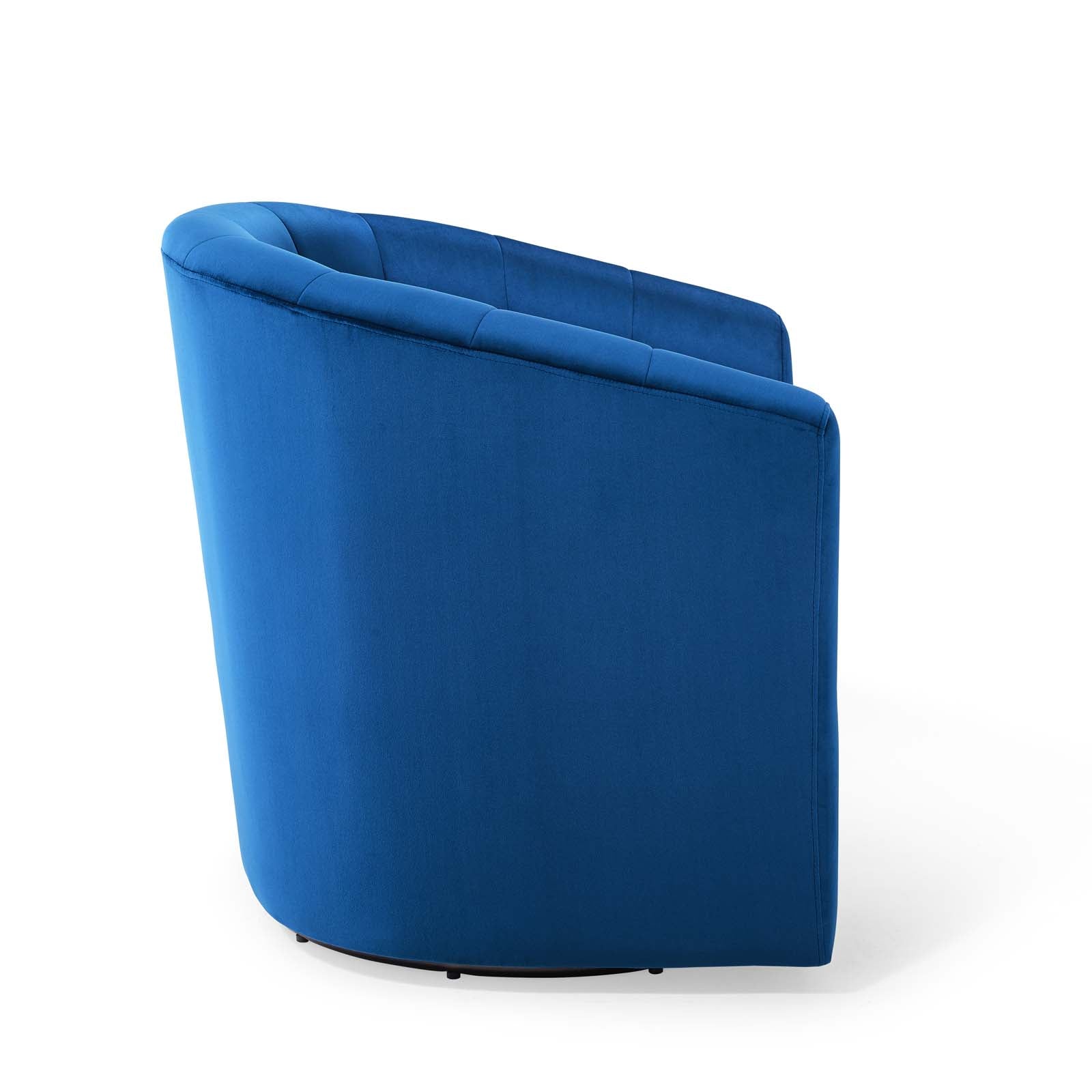 Prospect Performance Velvet Swivel Armchair