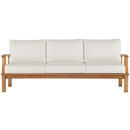 Marina Outdoor Patio Teak Sofa