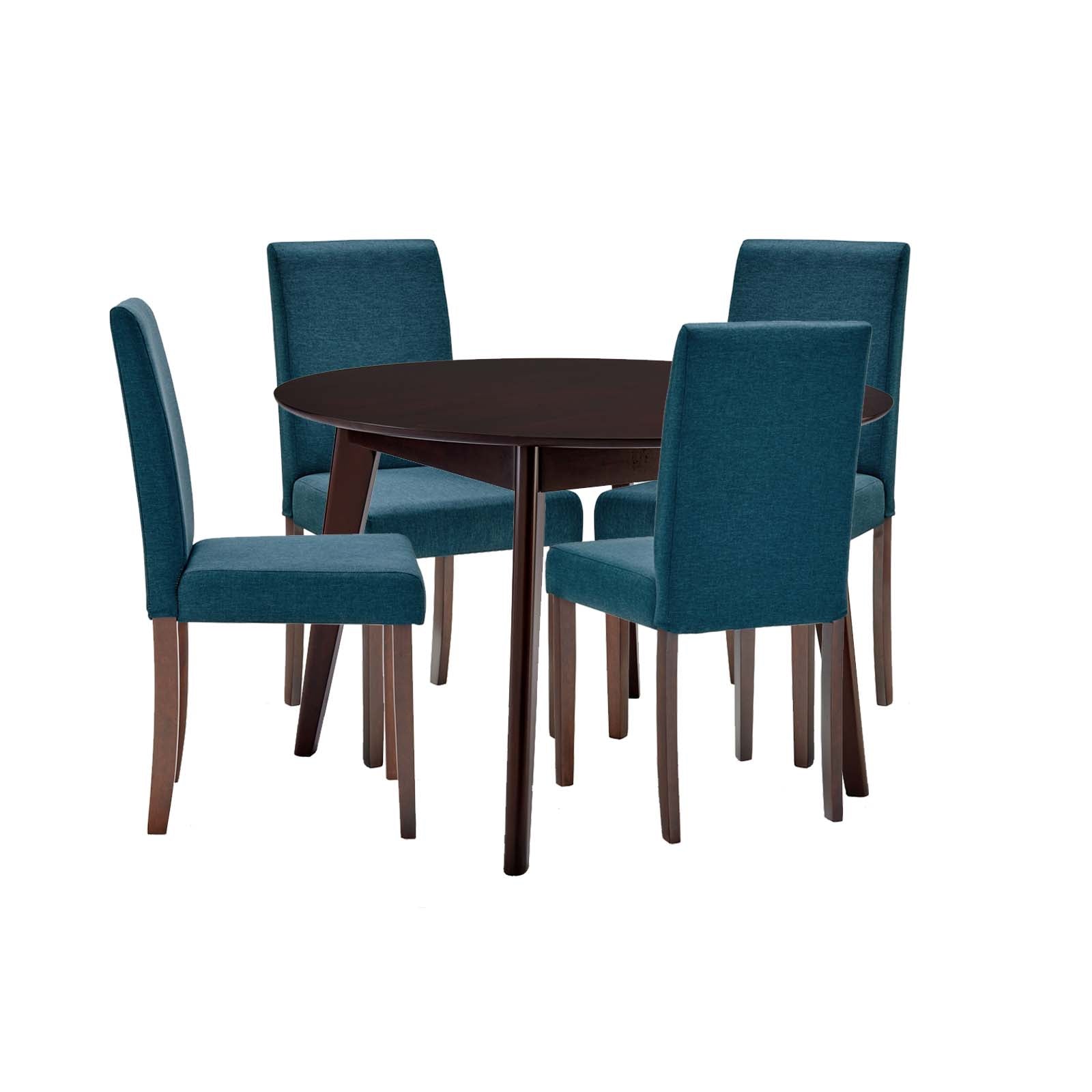 Prosper 5 Piece Upholstered Fabric Dining Set