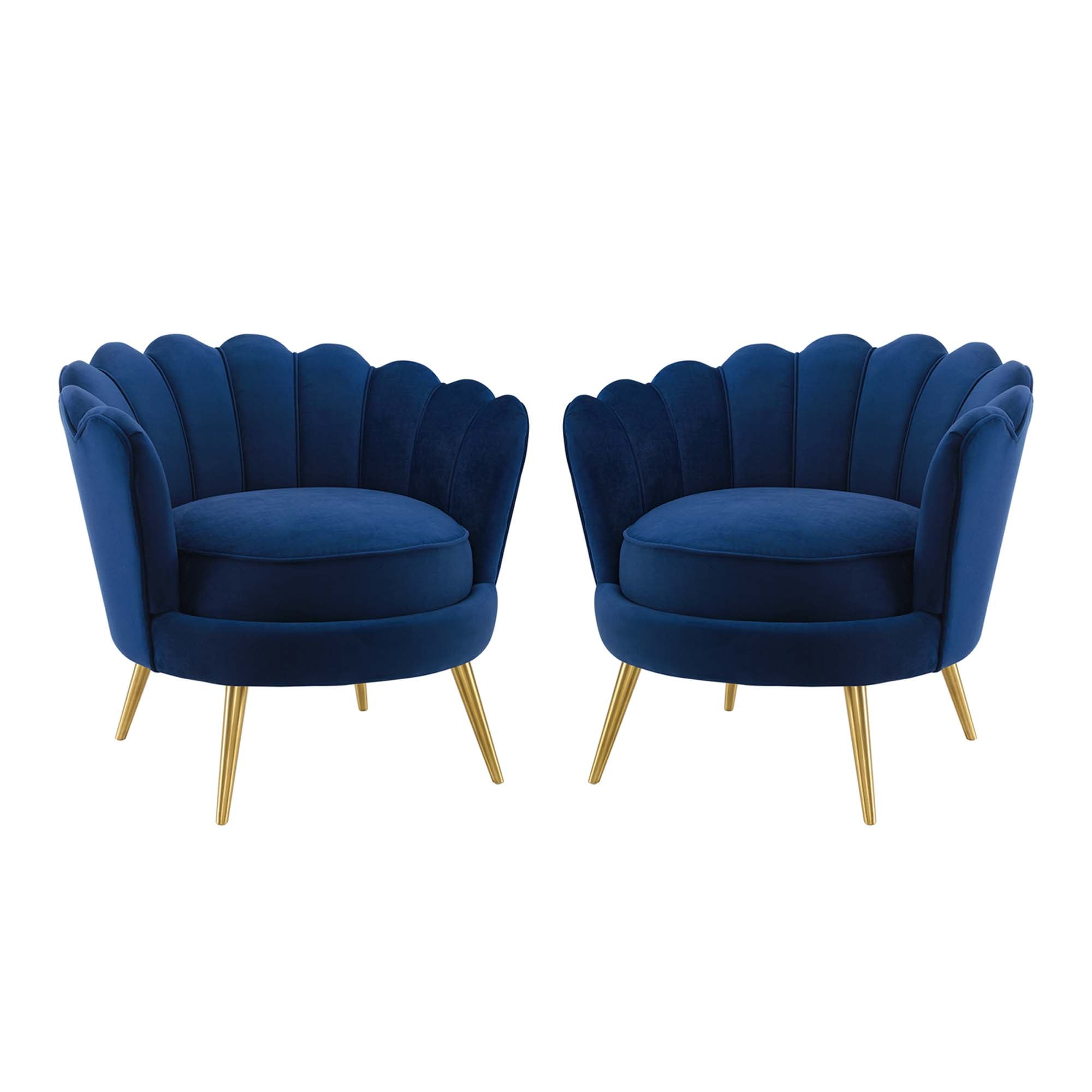 Admire Accent Armchair Performance Velvet Set of 2