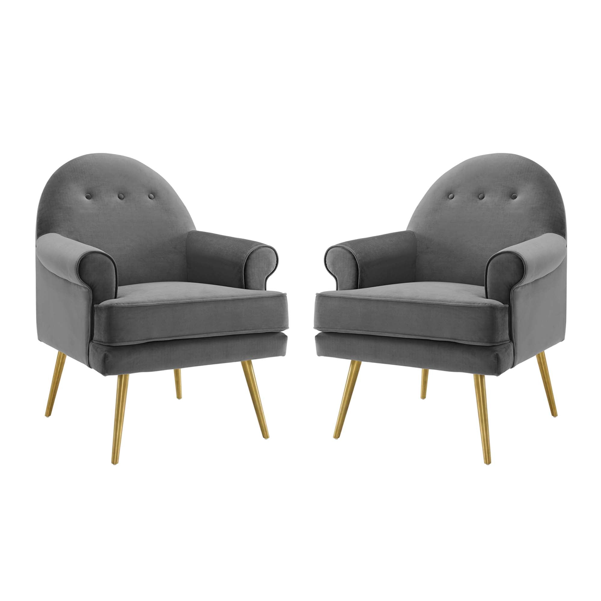 Revive Armchair Performance Velvet Set of 2