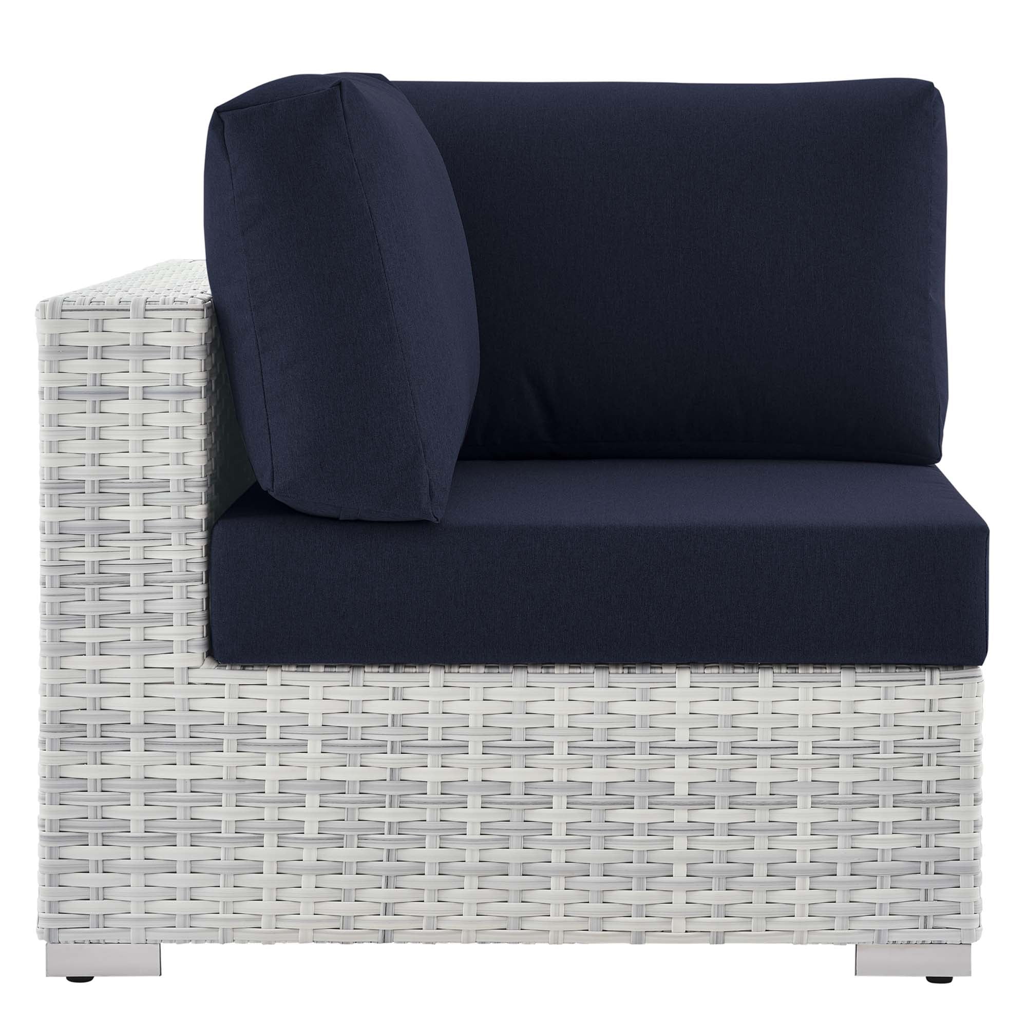 Convene Outdoor Patio Corner Chair