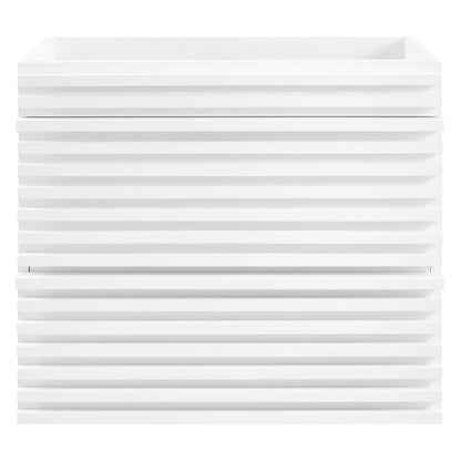 Render 24" Wall-Mount Bathroom Vanity Cabinet (Sink Basin Not Included)