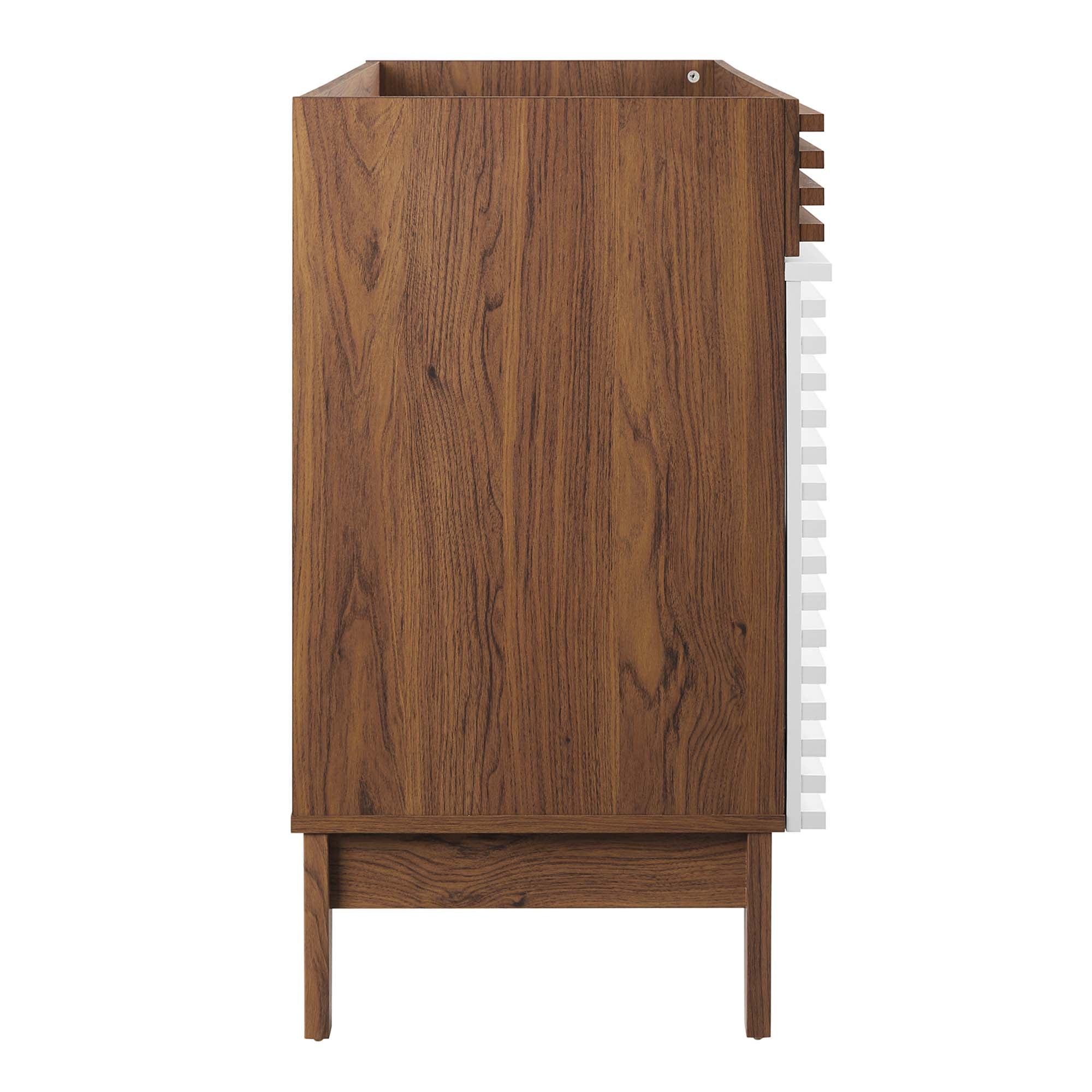 Render 48" Single Sink Compatible (not included) Bathroom Vanity Cabinet