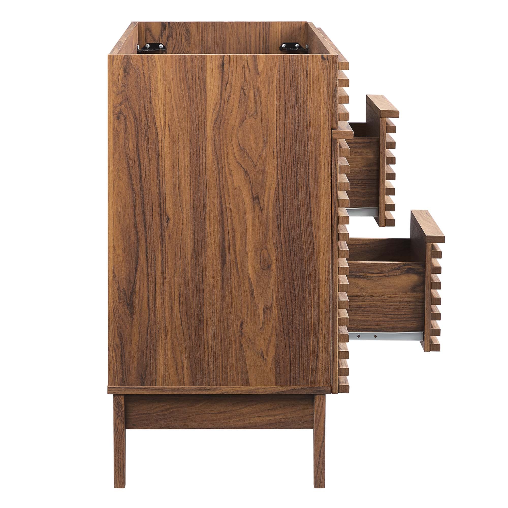 Render 48" Double Sink Compatible (Not Included) Bathroom Vanity Cabinet