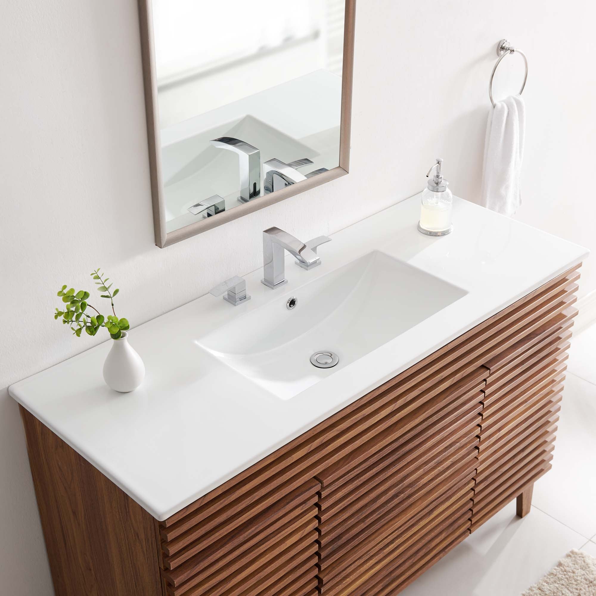 Cayman 48" Single Basin Bathroom Sink