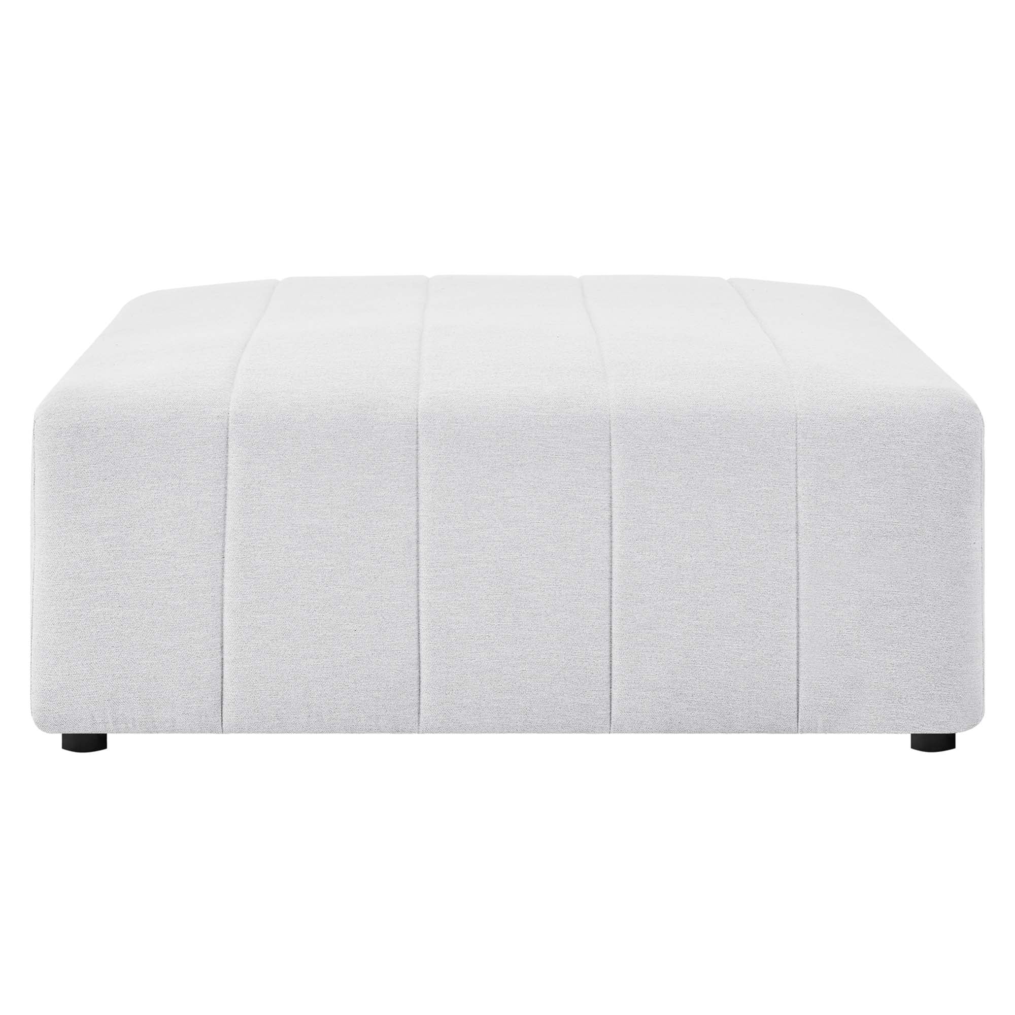 Bartlett Upholstered Fabric Ottoman