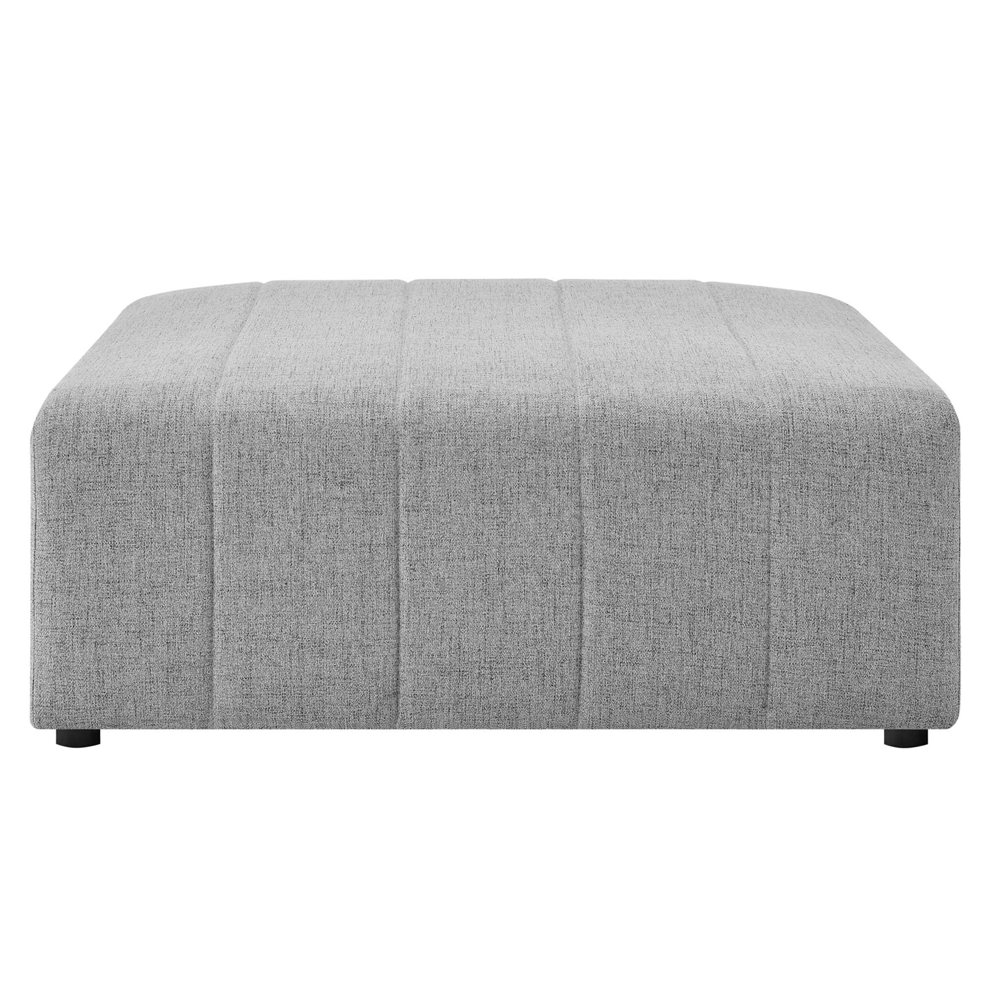 Bartlett Upholstered Fabric Ottoman