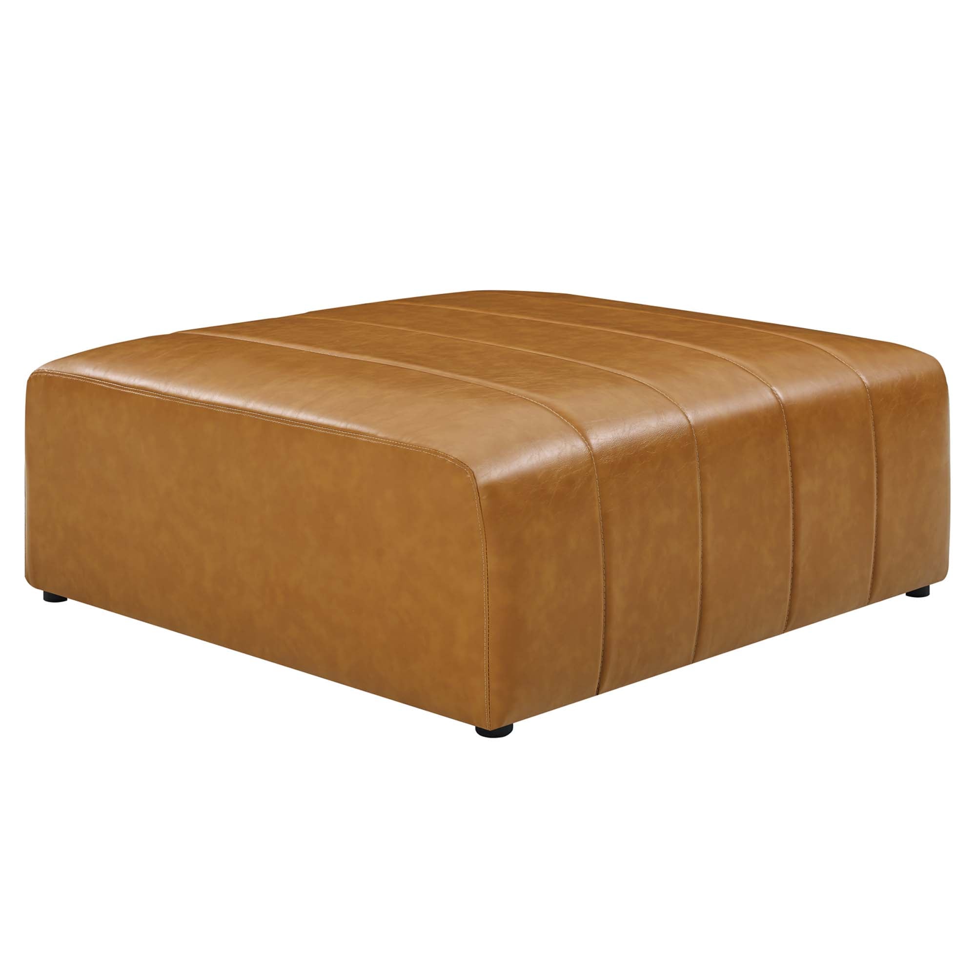 Bartlett Vegan Leather Ottoman