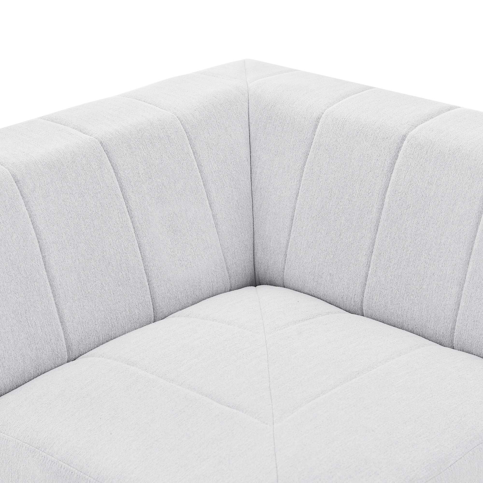 Bartlett Upholstered Fabric Corner Chair