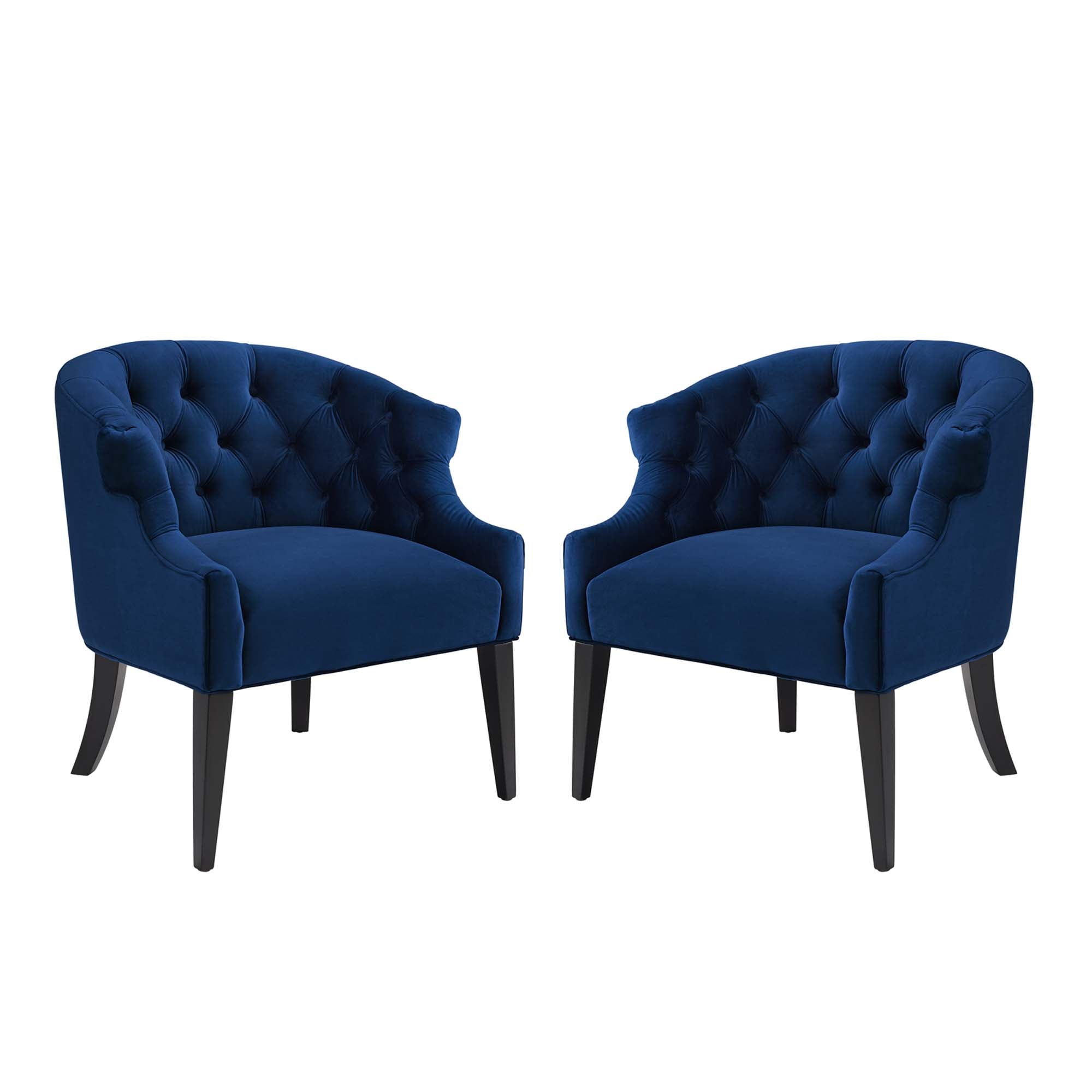 Precept Armchair Performance Velvet Set of 2