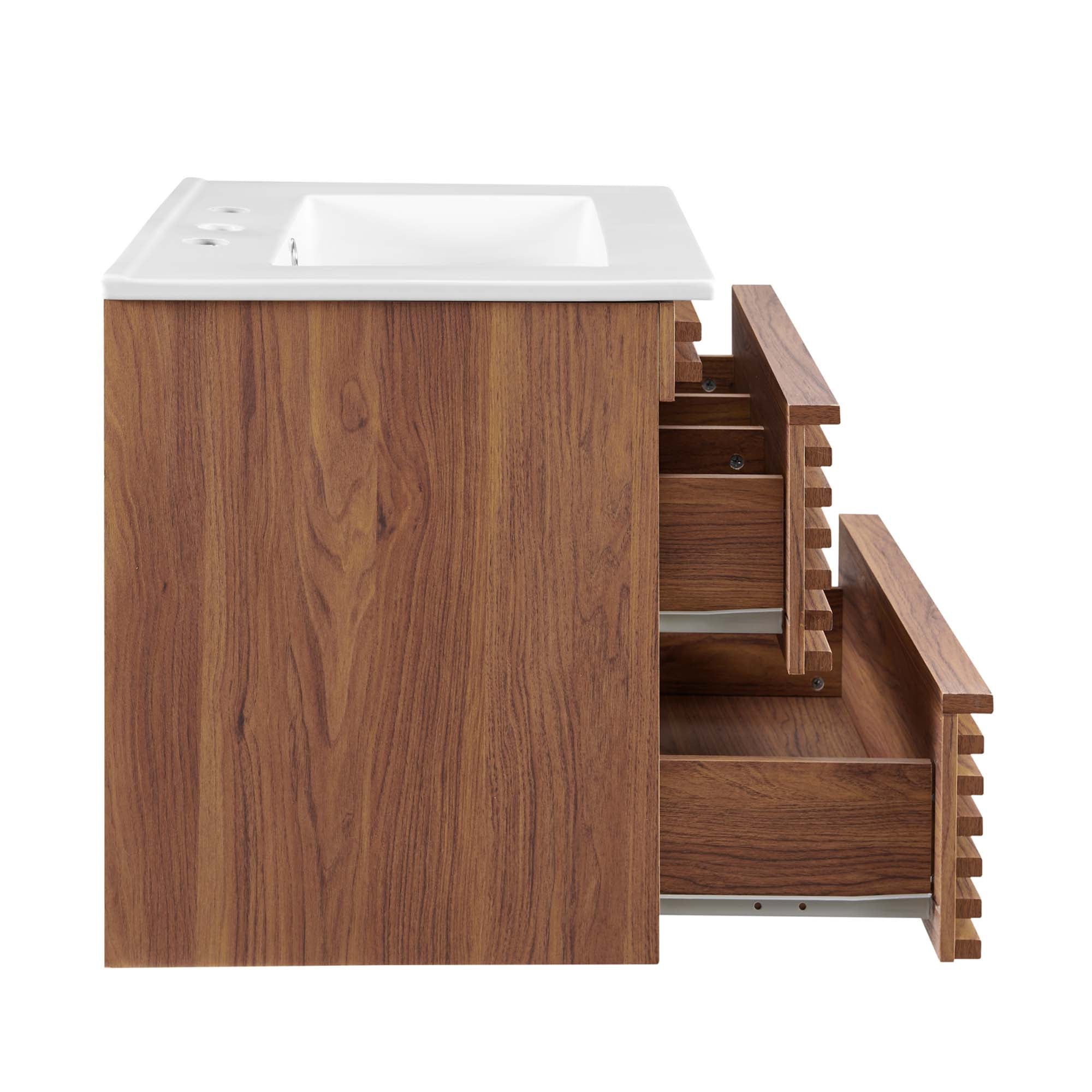 Render 24" Wall-Mount Bathroom Vanity