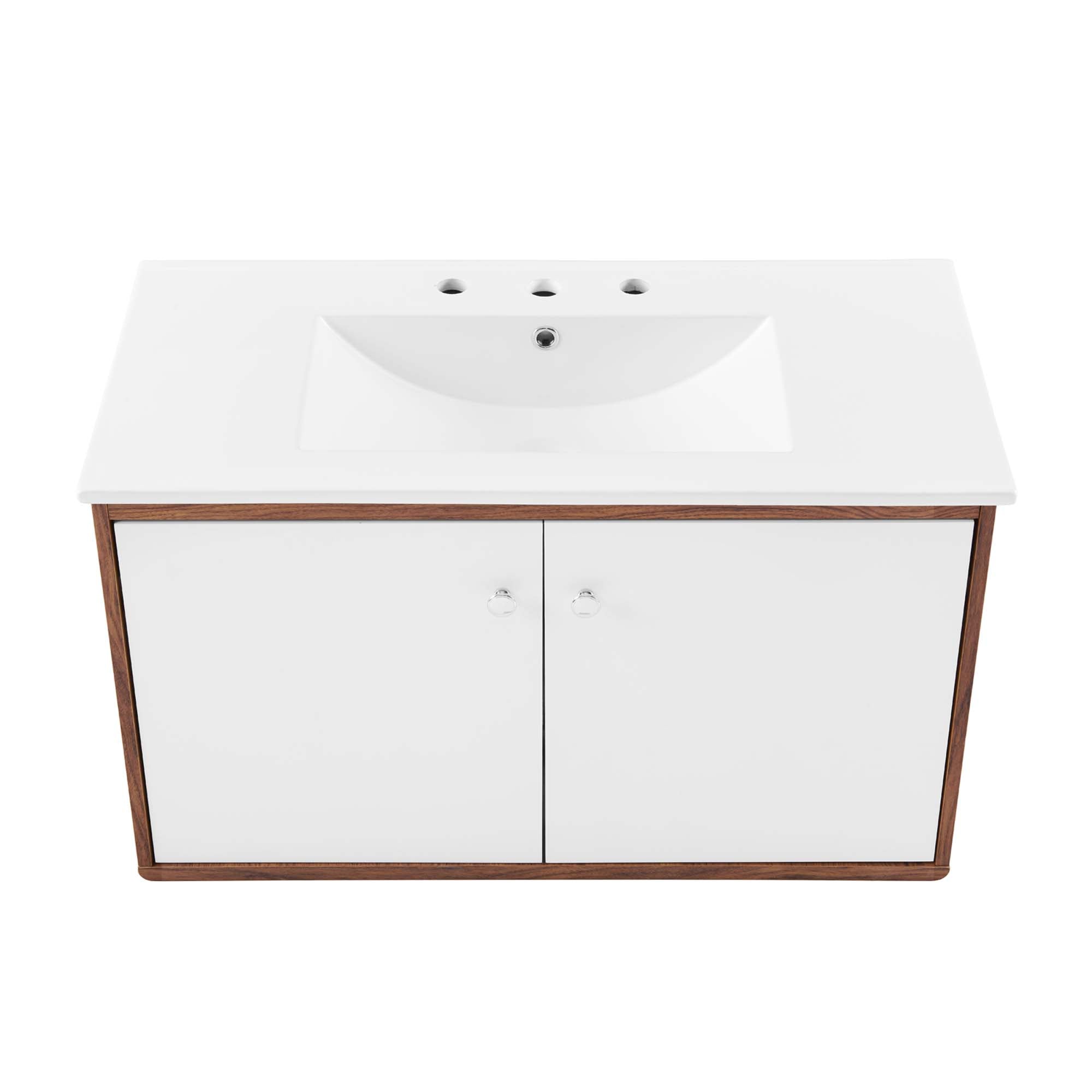 Transmit 36" Wall-Mount Bathroom Vanity