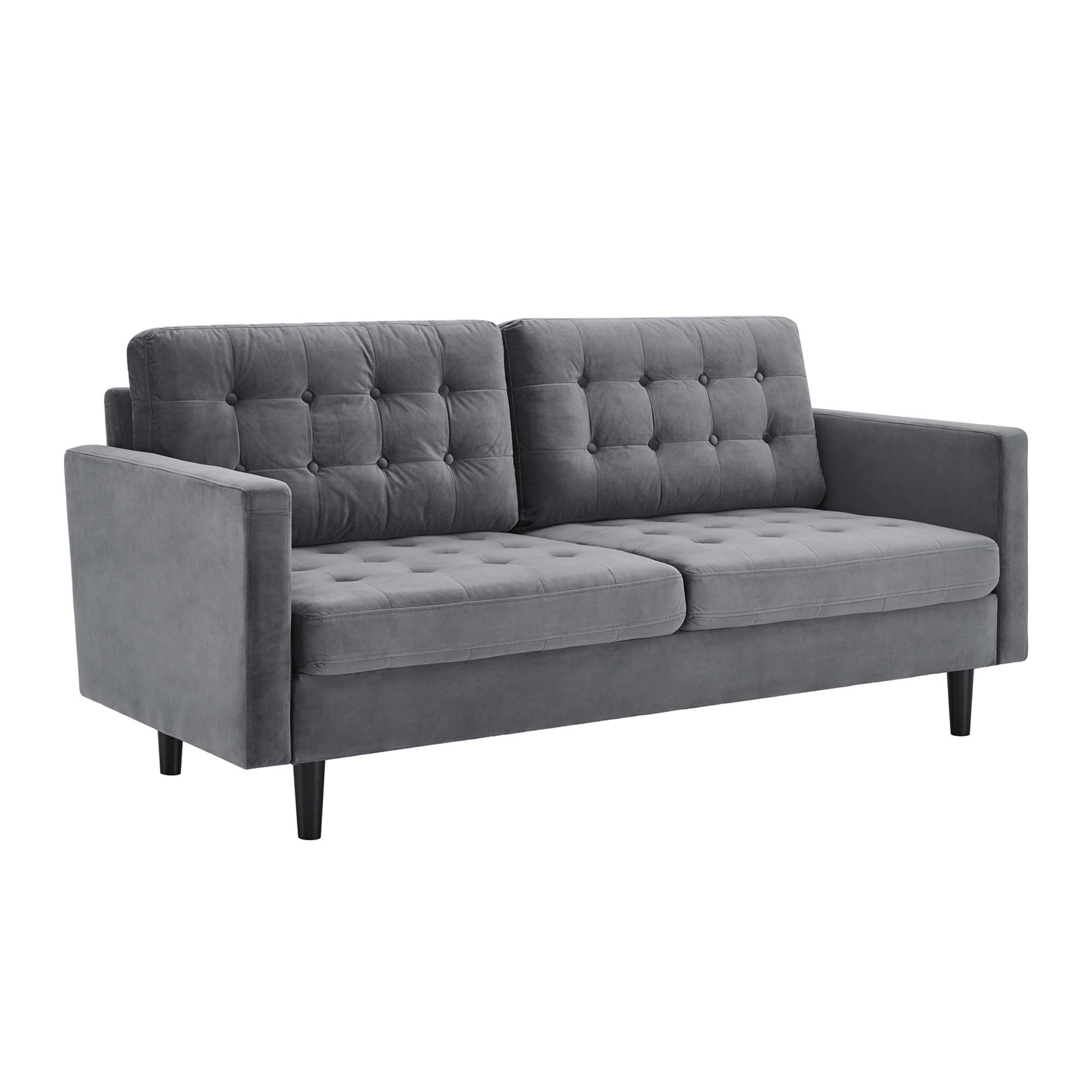 Exalt Tufted Performance Velvet Sofa