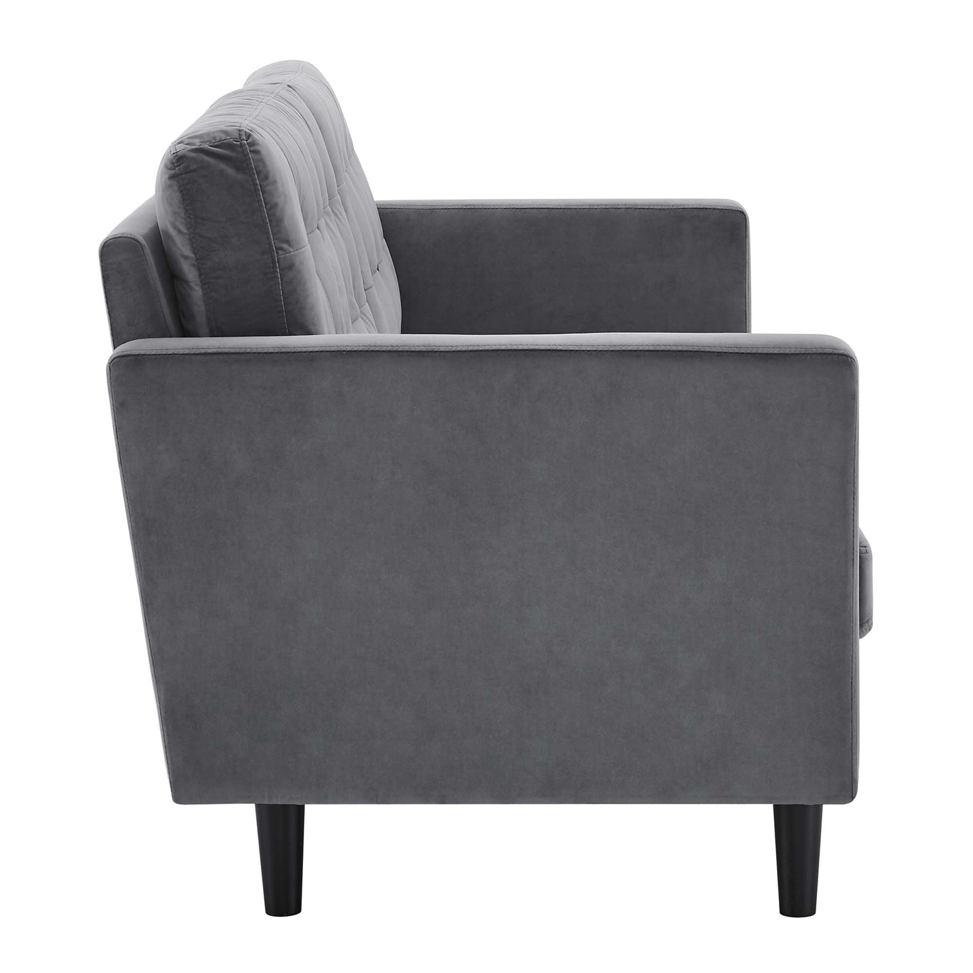 Exalt Tufted Performance Velvet Sofa