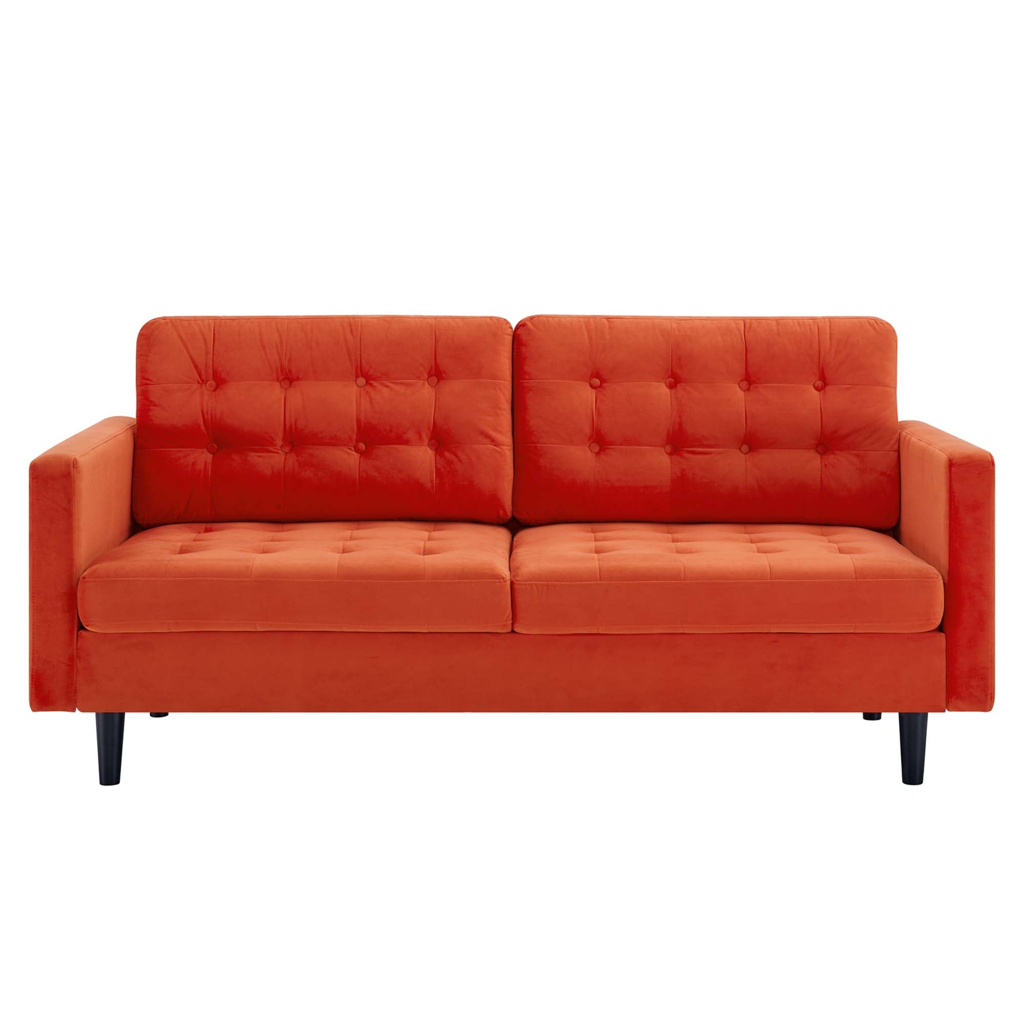 Exalt Tufted Performance Velvet Sofa