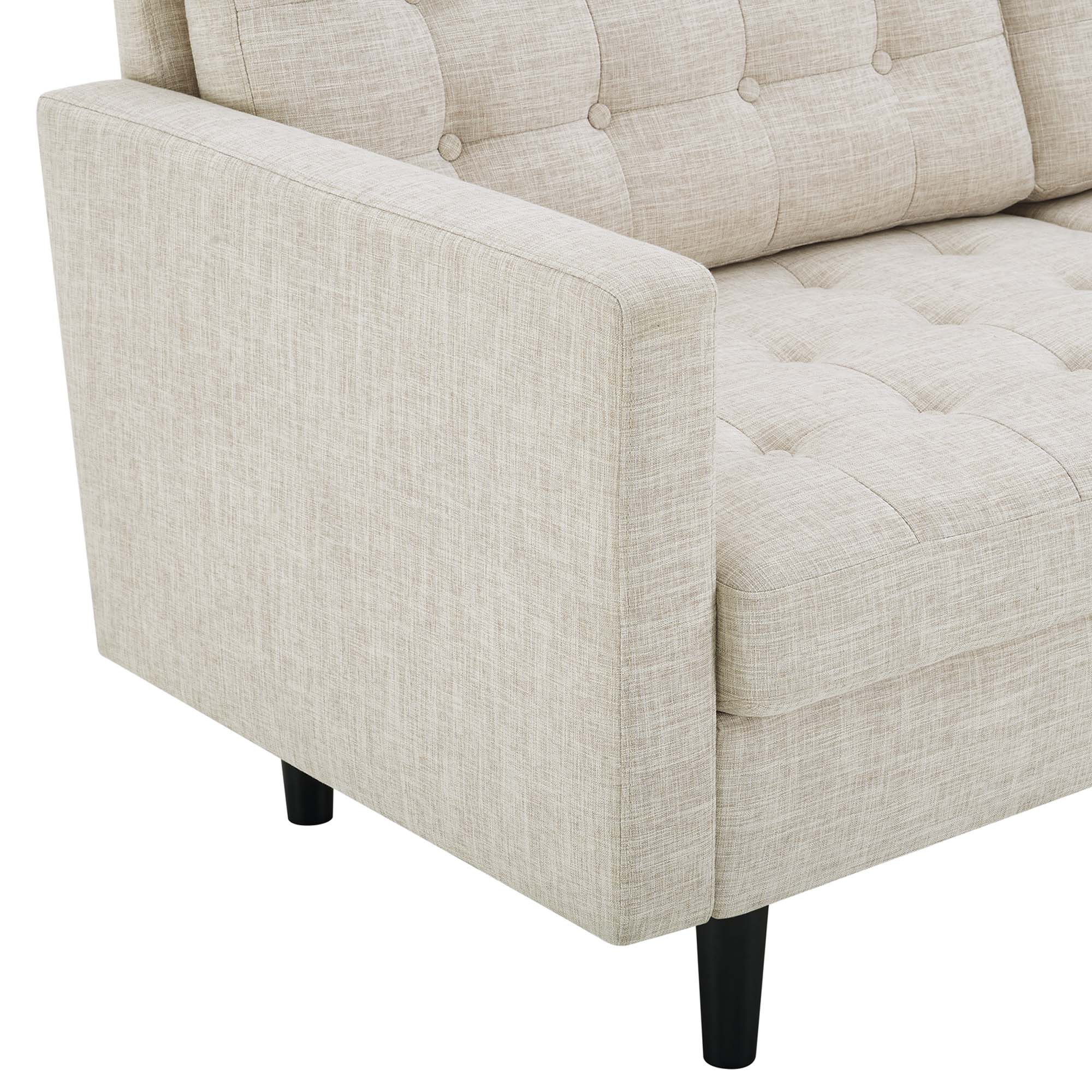 Exalt Tufted Fabric Sofa