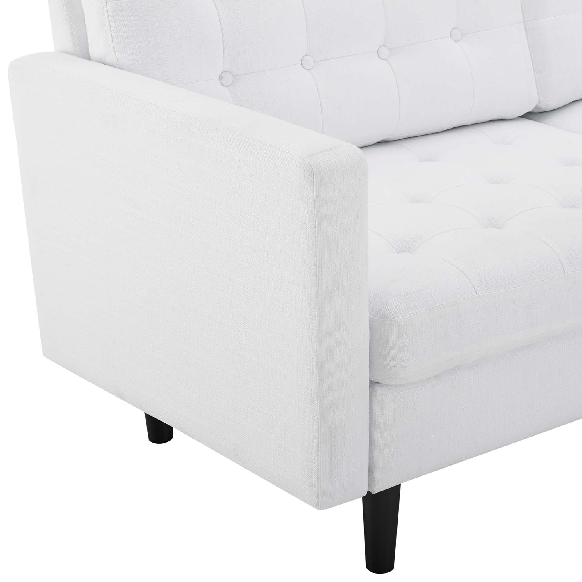 Exalt Tufted Fabric Sofa