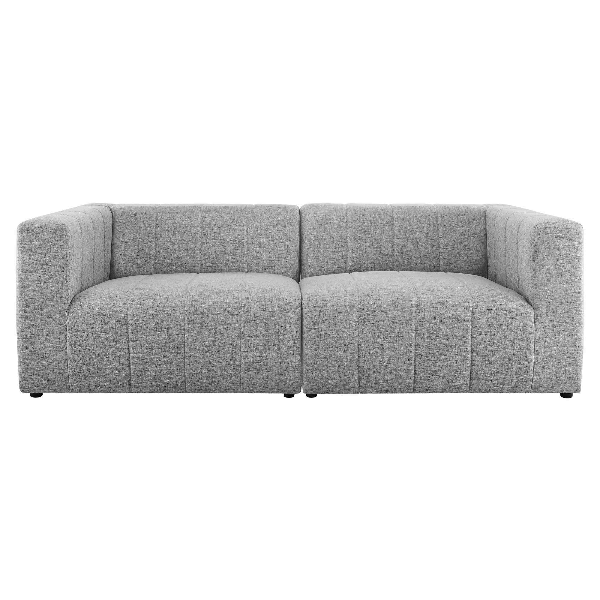 Bartlett Upholstered Fabric 2-Piece Loveseat