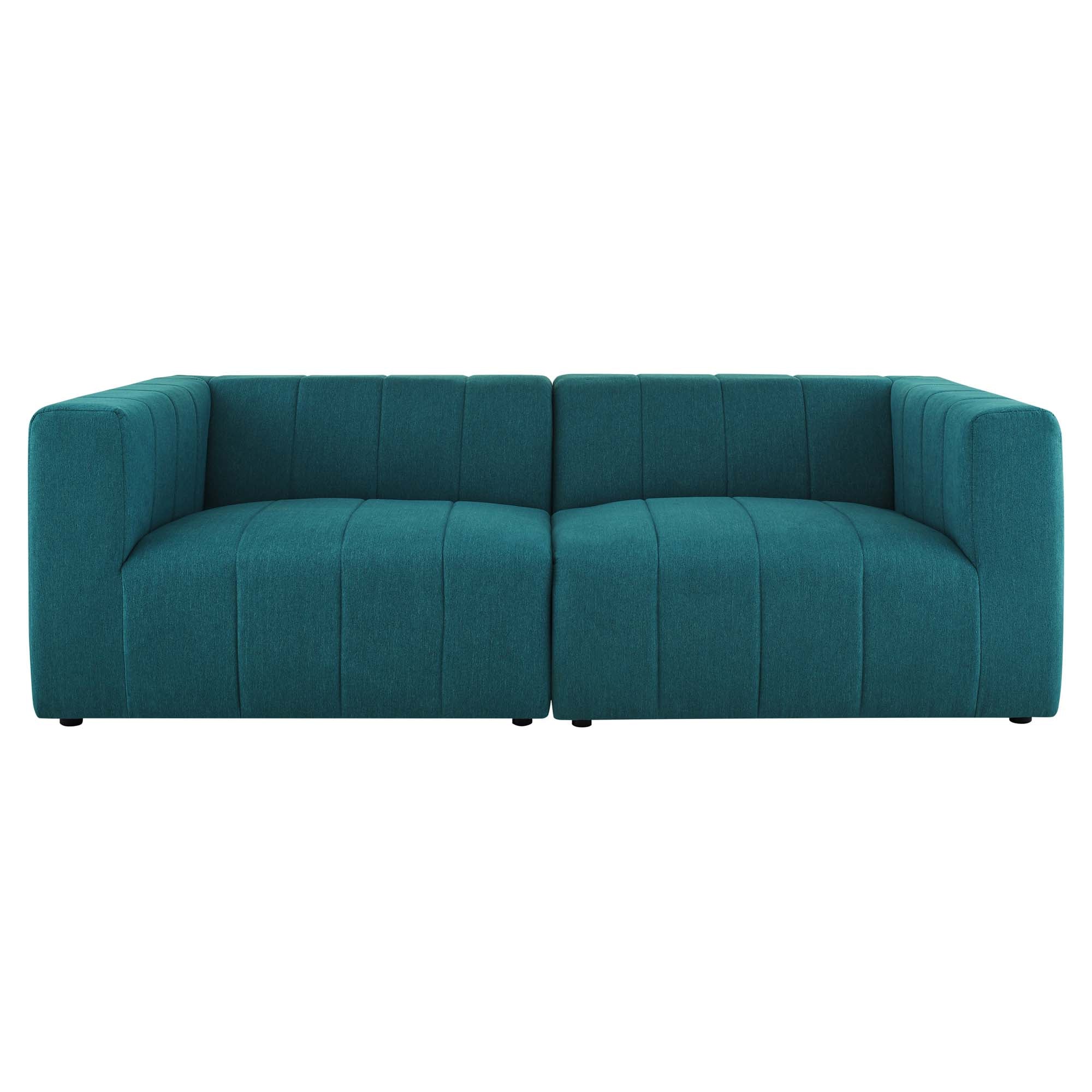 Bartlett Upholstered Fabric 2-Piece Loveseat