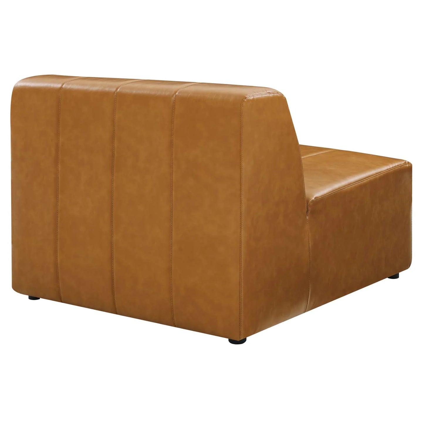 Braxton Vegan Leather 3-Piece Sofa