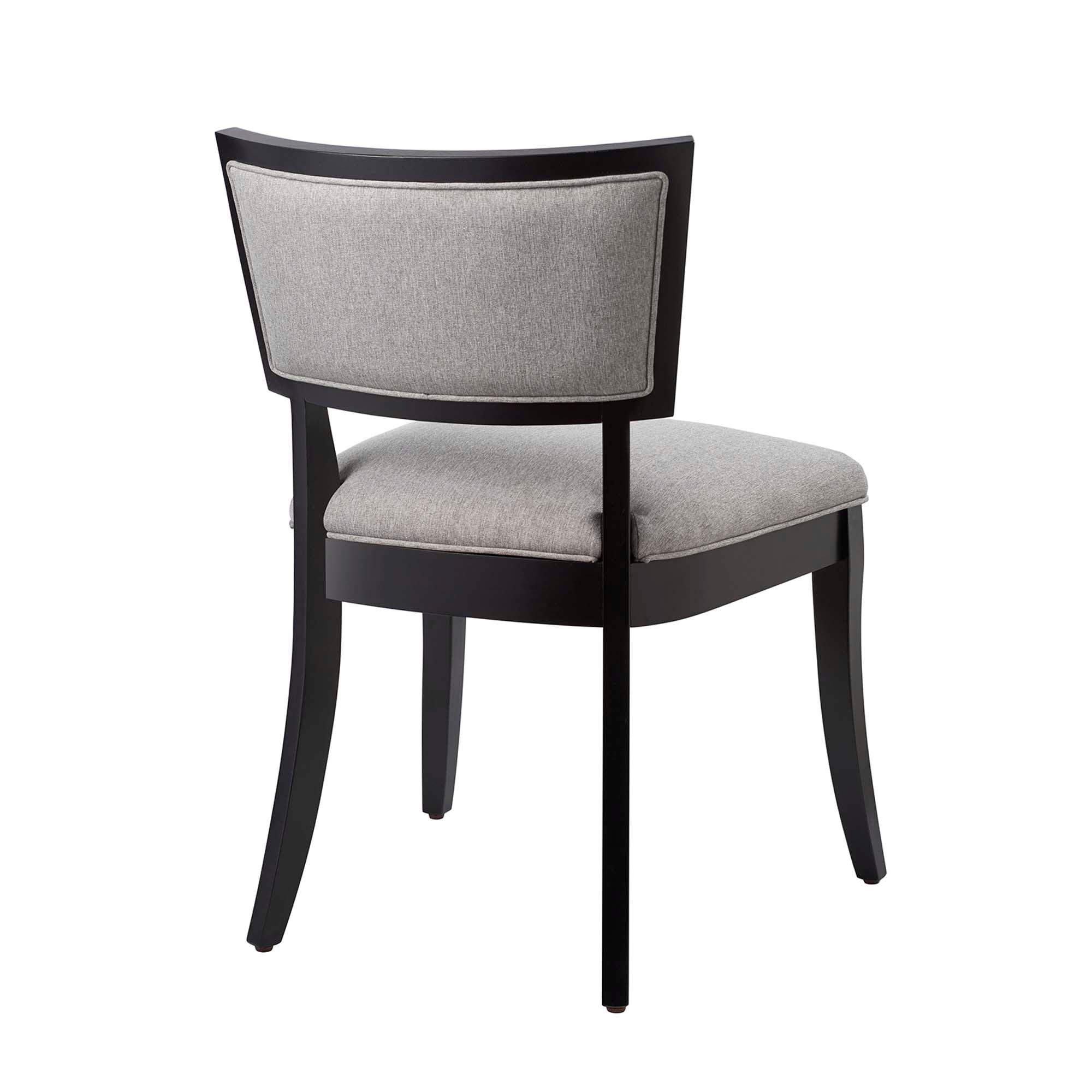 Pristine Upholstered Fabric Dining Chairs - Set of 2