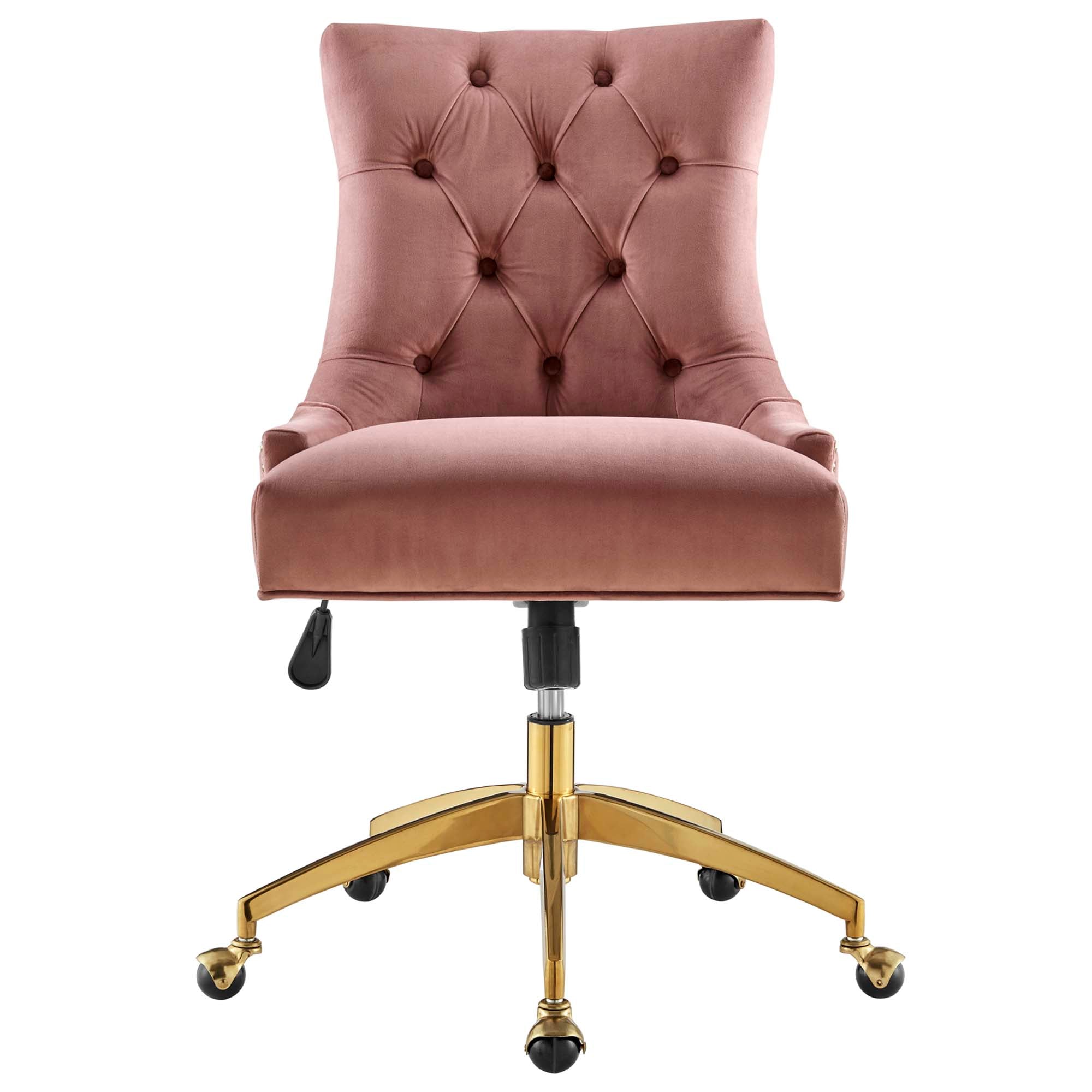 Regent Tufted Performance Velvet Office Chair