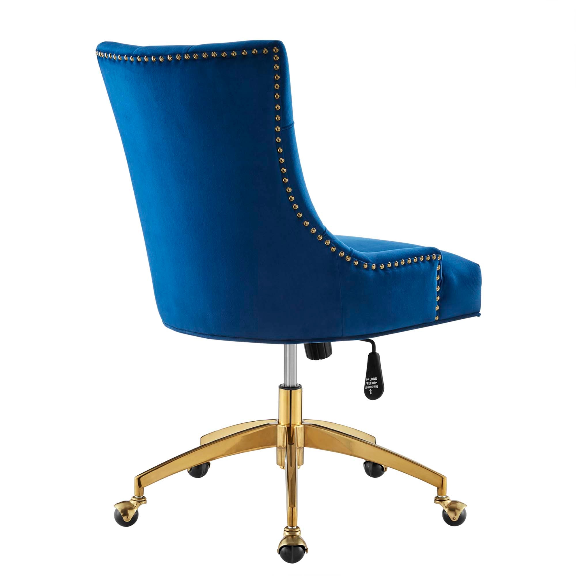 Regent Tufted Performance Velvet Office Chair