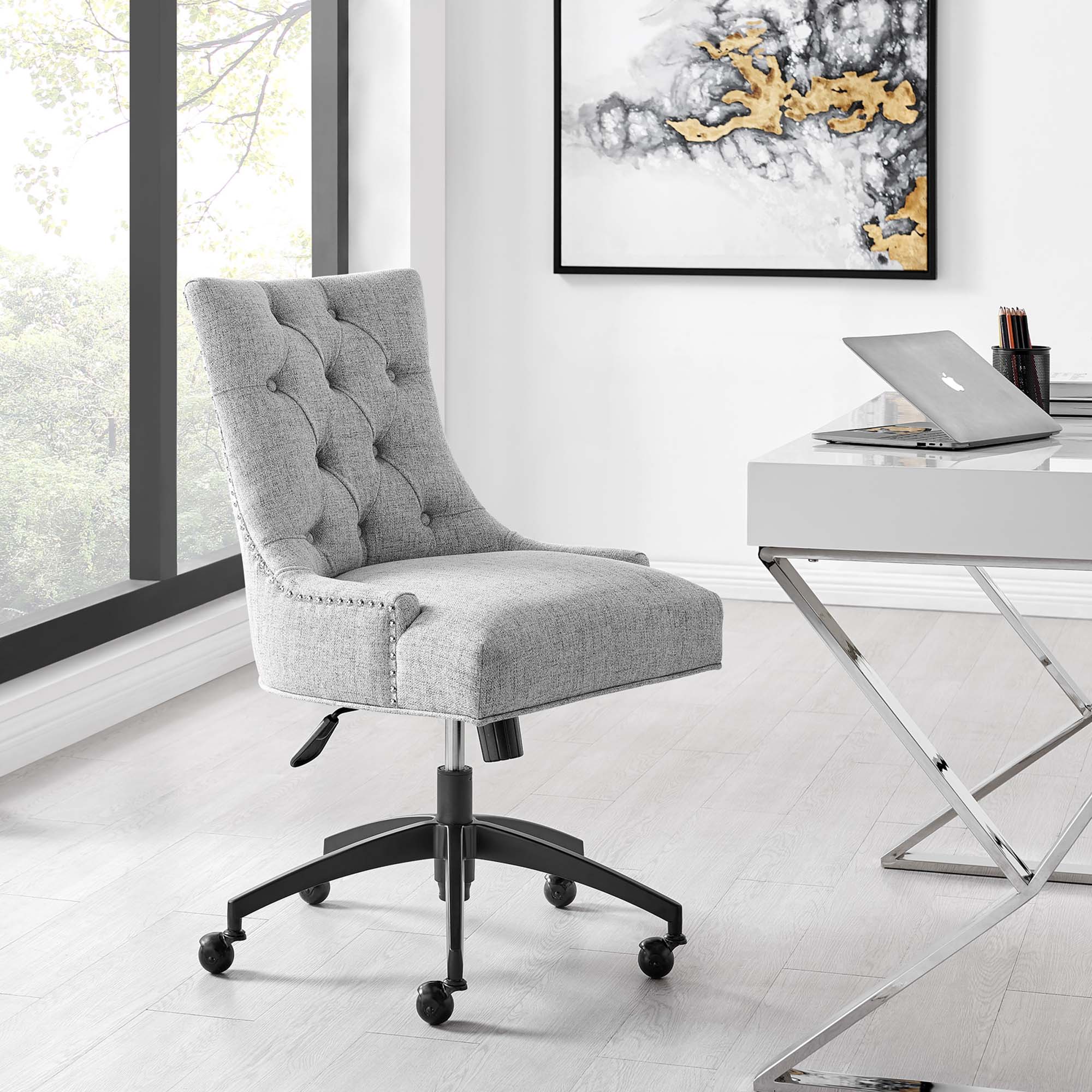 Regent Tufted Fabric Office Chair