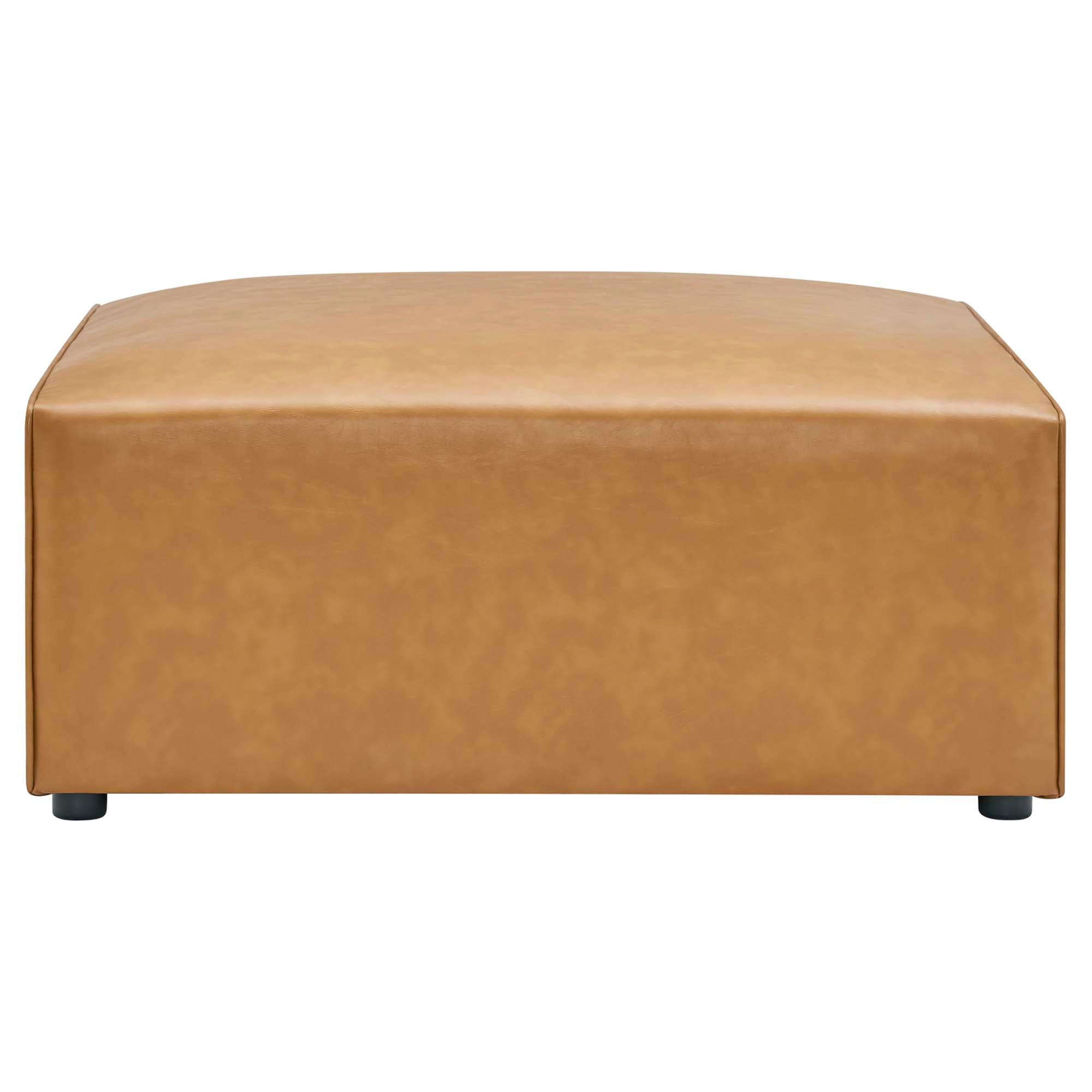 Mingle Vegan Leather Ottoman