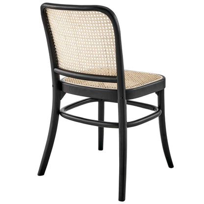 Winona Wood Black Dining Side Chair