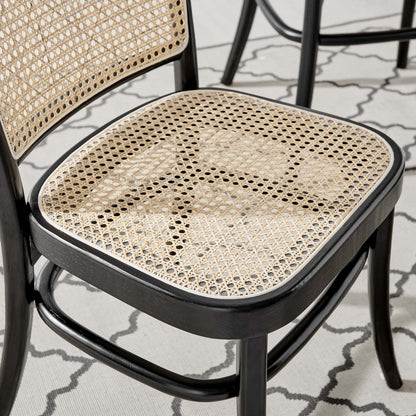 Winona Wood Black Dining Side Chair