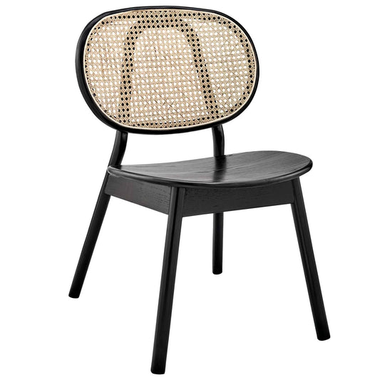 Malina Wood Black Dining Side Chair